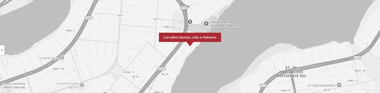 Localização do escritório